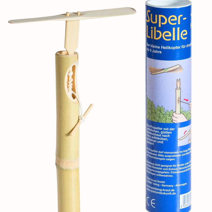 Super-Bambus-Libelle von Kraul – Flugspielzeug ab 5 Jahren