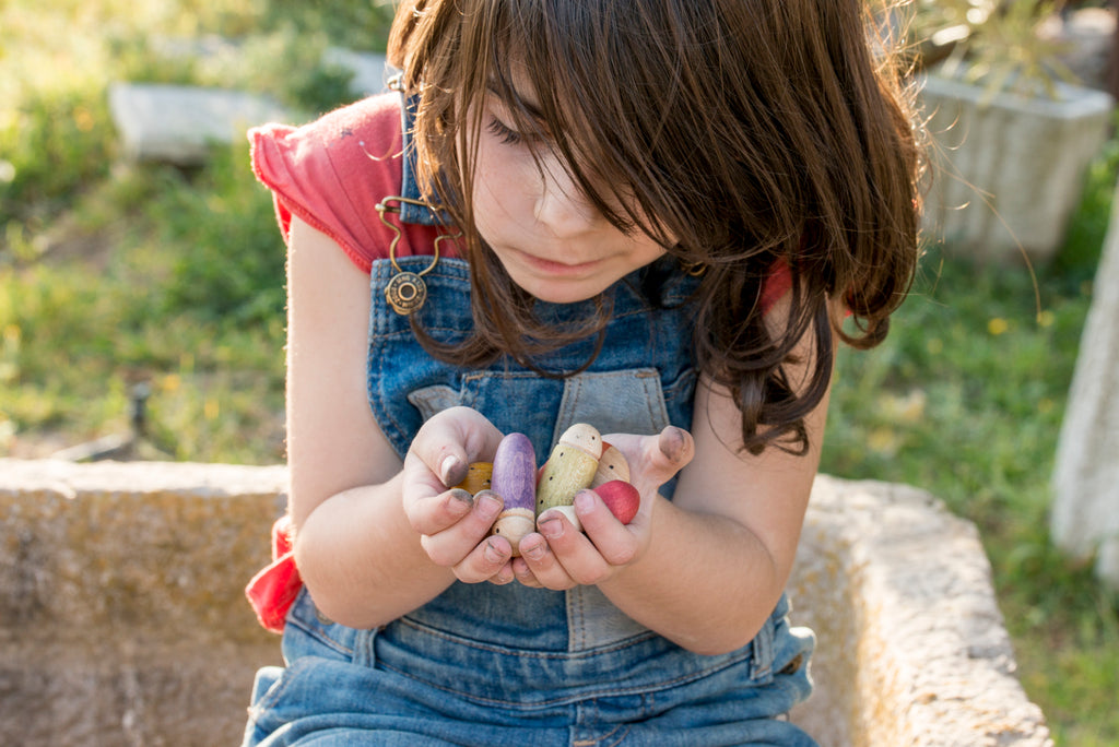 Grapat Insects – Holzspielzeug 18-teilig für kreatives Spielen