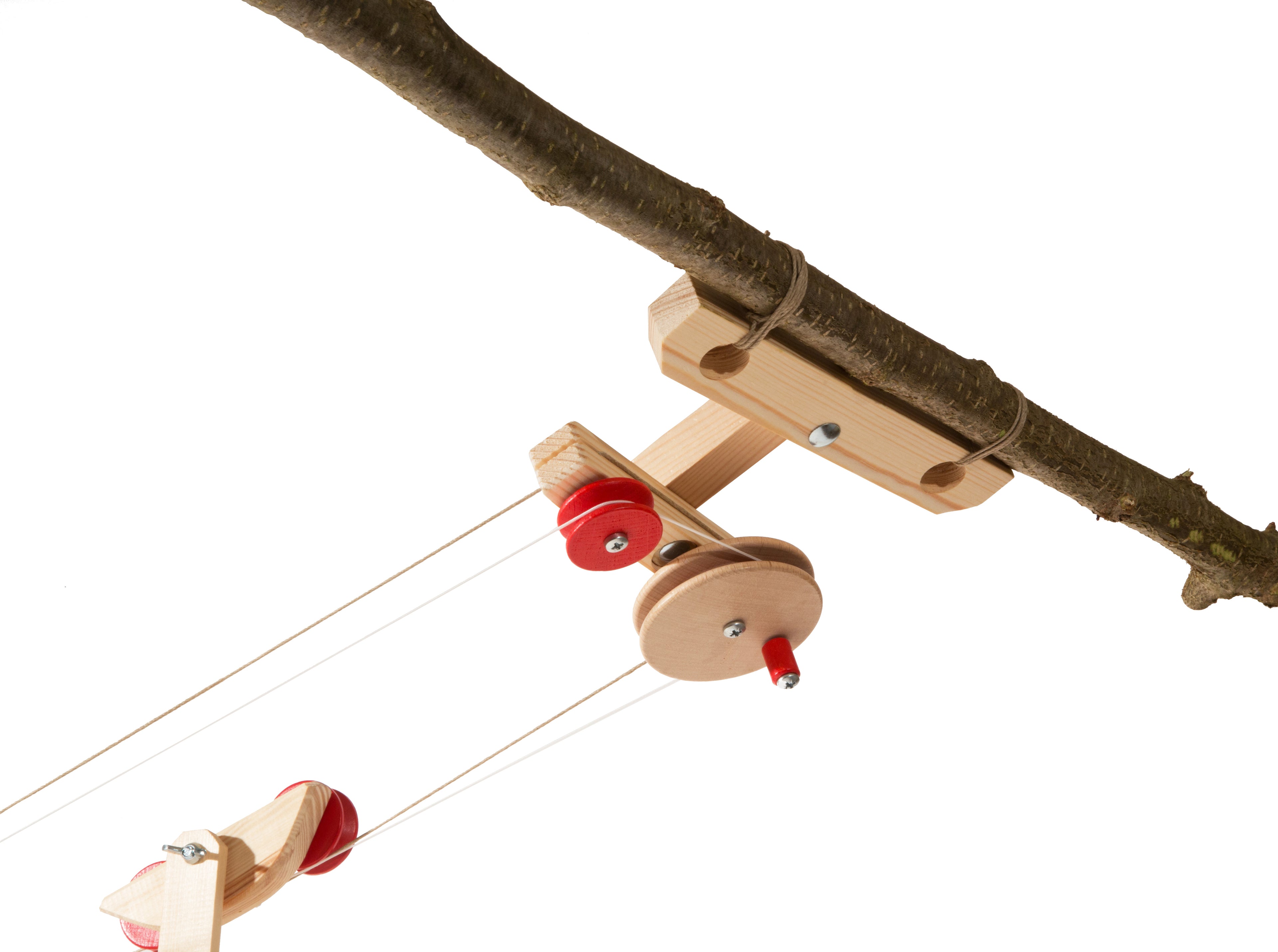 Große Seilbahn Bergstation für zwei Wagen von Kraul