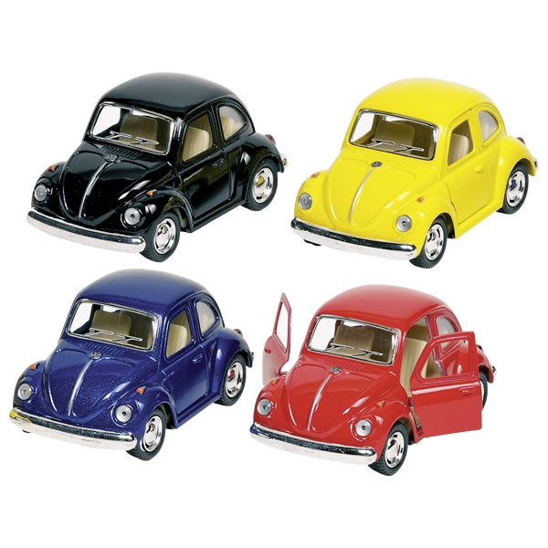 goki Volkswagen Käfer 1967 Spritzguss Modellauto 10 cm mit Rückzugmotor