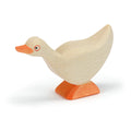 Gans stehend – Handgefertigte Holzfigur von Ostheimer-Ostheimer-Zwergenladen