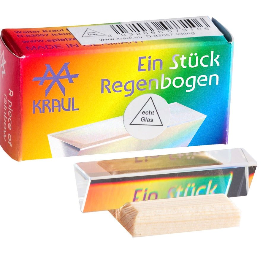 Ein Stück Regenbogen Glasprisma klein – Kraul 7310