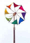 Wirbelwind Bausatz bunt Segel – Windrad von Kraul, 80 cm