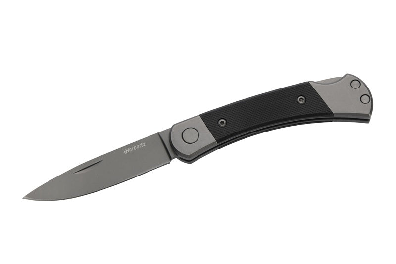 Herbertz Taschenmesser Titanbeschichtung Grey D2