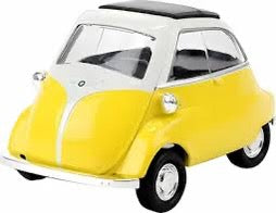 GOKI BMW Isetta Metallauto 1:24-27, 8,7 cm mit Rückzugmotor