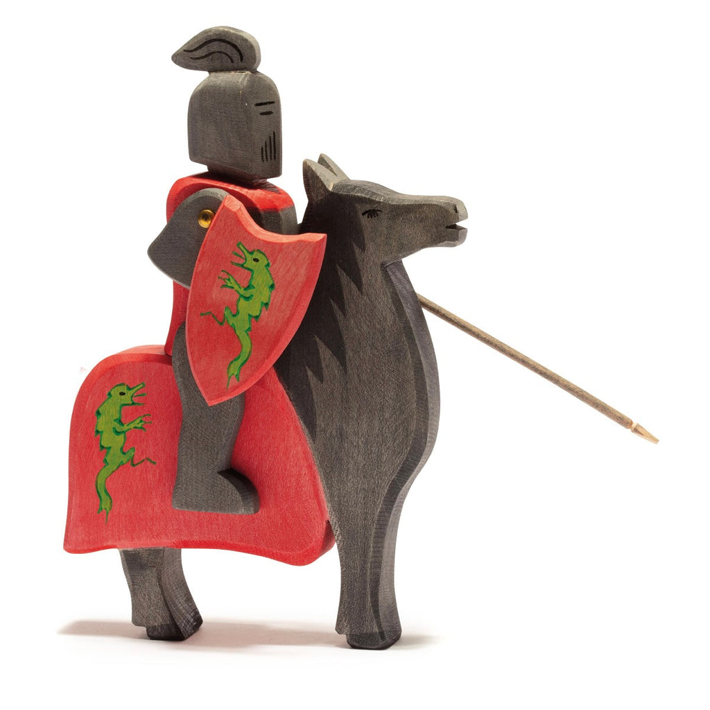 Ostheimer Schwarzer Ritter – Handgefertigtes Holzspielzeug-Ostheimer-Zwergenladen