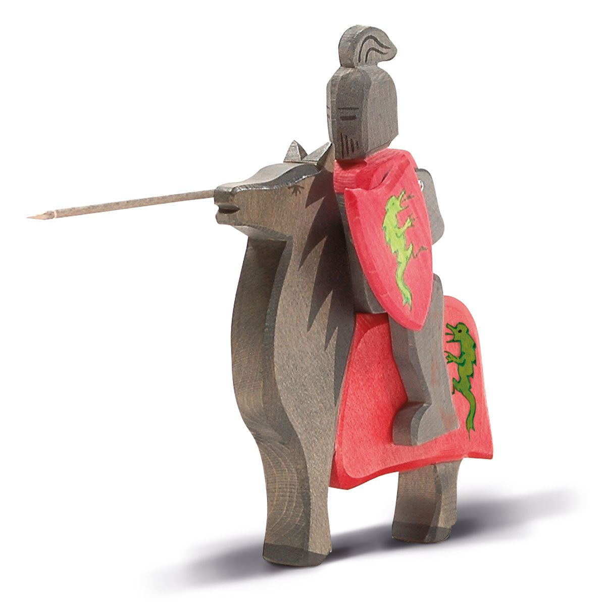 Ostheimer Schwarzer Ritter – Handgefertigtes Holzspielzeug-Ostheimer-Zwergenladen