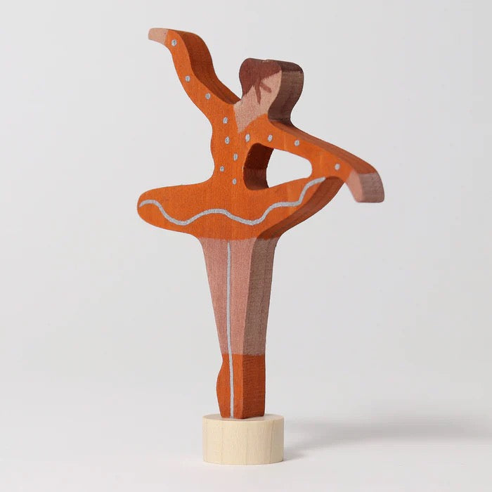 Grimms Steckfigur Ballerina – Handbemalte Geburtstagsdeko