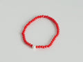 KISME Armband Süßwasserperle orange rot