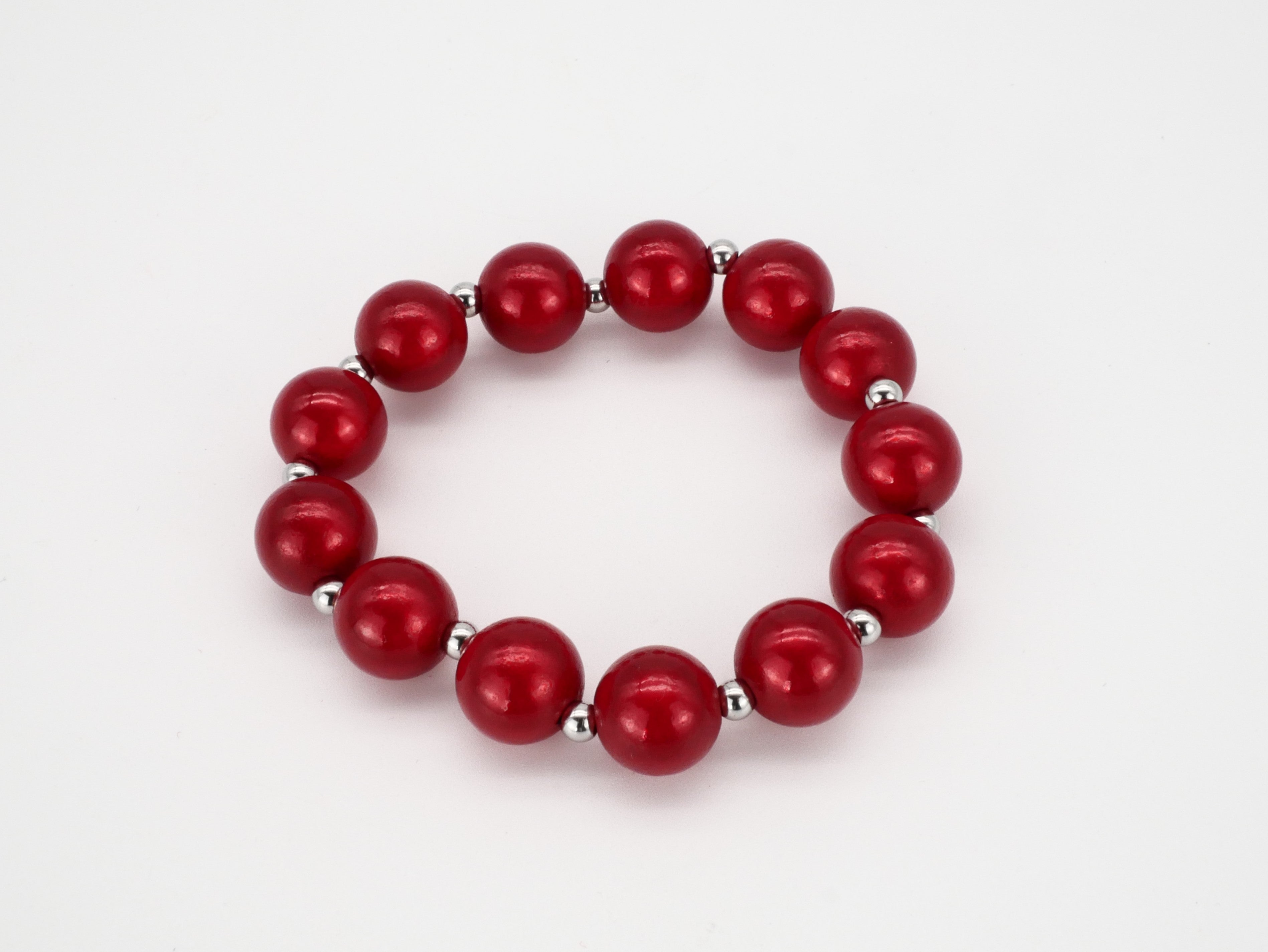 KISME Armband Deep Glow rot nachleuchtend