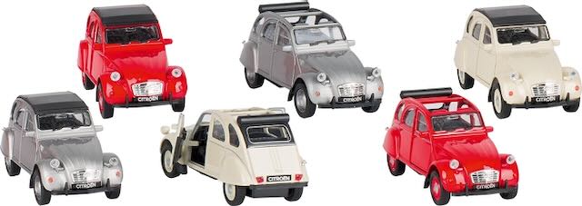 goki Citroen 2CV 6 Charleston Modellauto 16,2 cm Metall