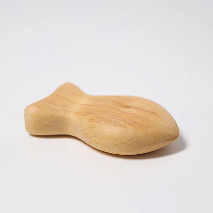 Grimms Rasselfisch Moby – Holzrassel mit Edelsteinfüllung