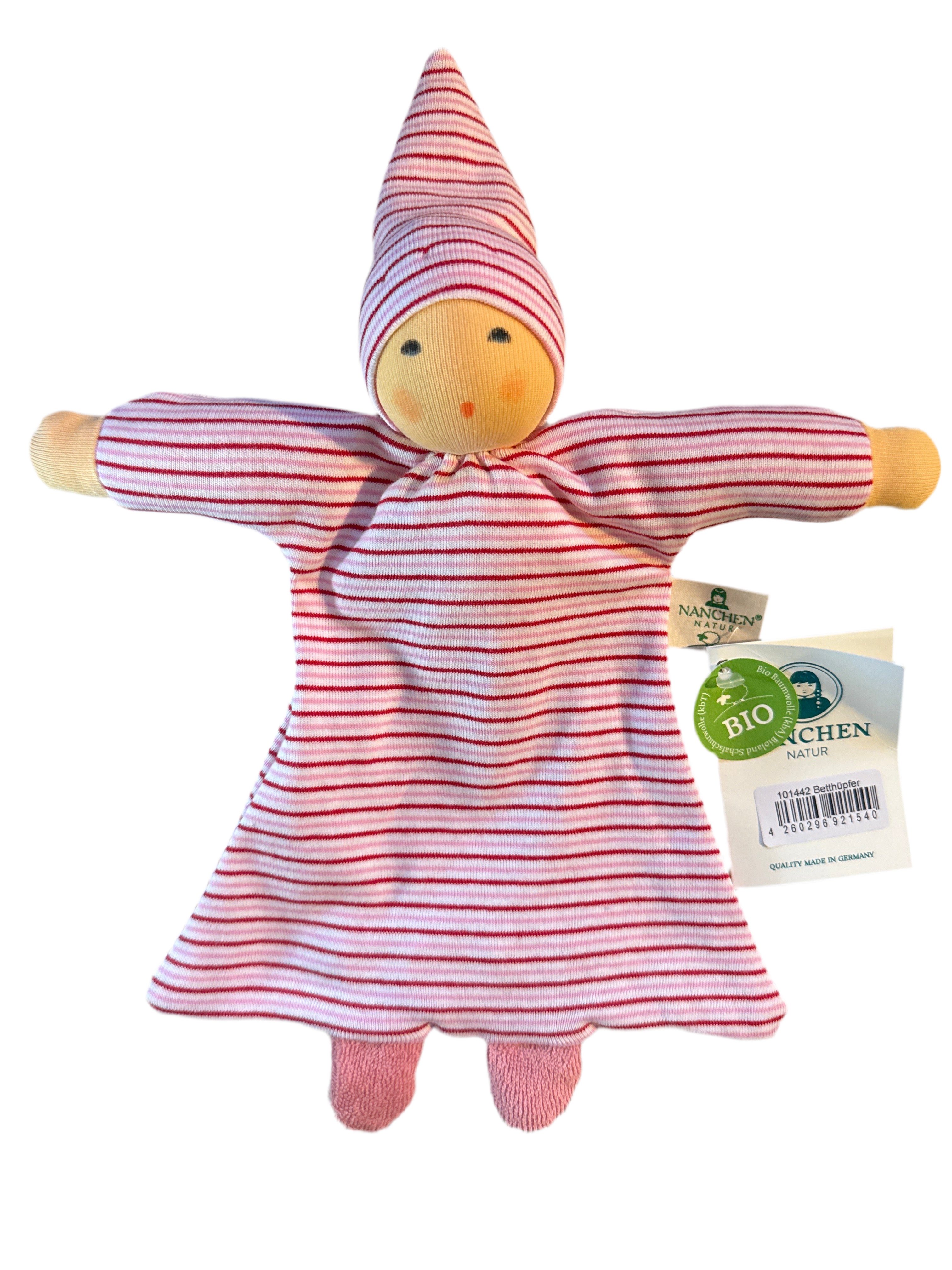 nanchen Betthüpfer Bio Baby Schmusetuch & Greifling