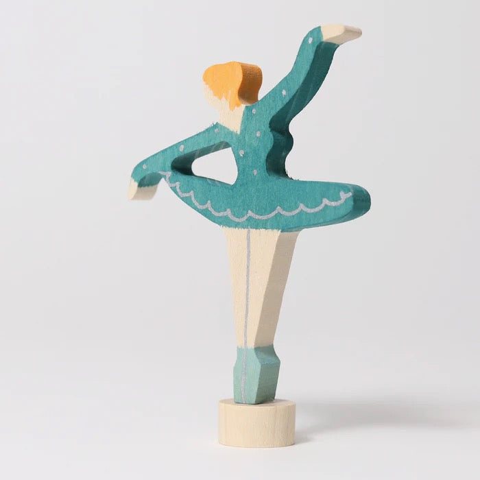 Grimms Steckfigur Ballerina – Handbemalte Geburtstagsdeko