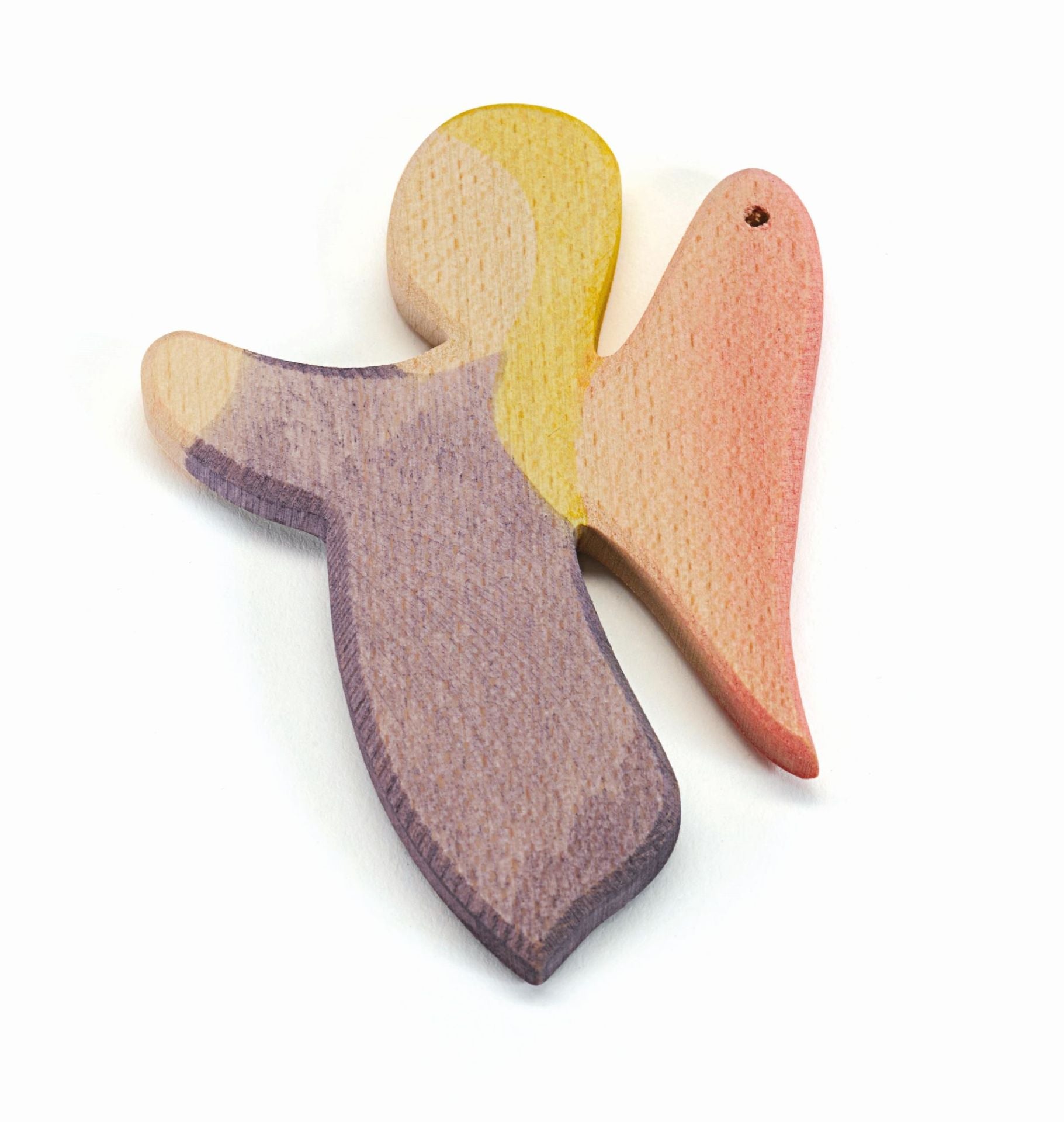 Ostheimer Englein Holzfiguren – Handgefertigte Engel aus Holz hängend-Ostheimer-Zwergenladen