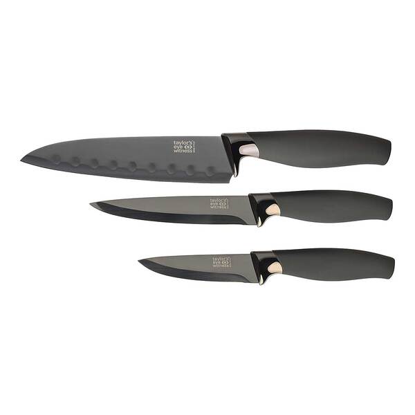 Herbertz Taylor's Eye Witness Brooklyn Titanium Messer-Set 3-tlg