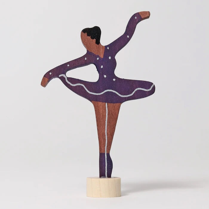 Grimms Steckfigur Ballerina – Handbemalte Geburtstagsdeko