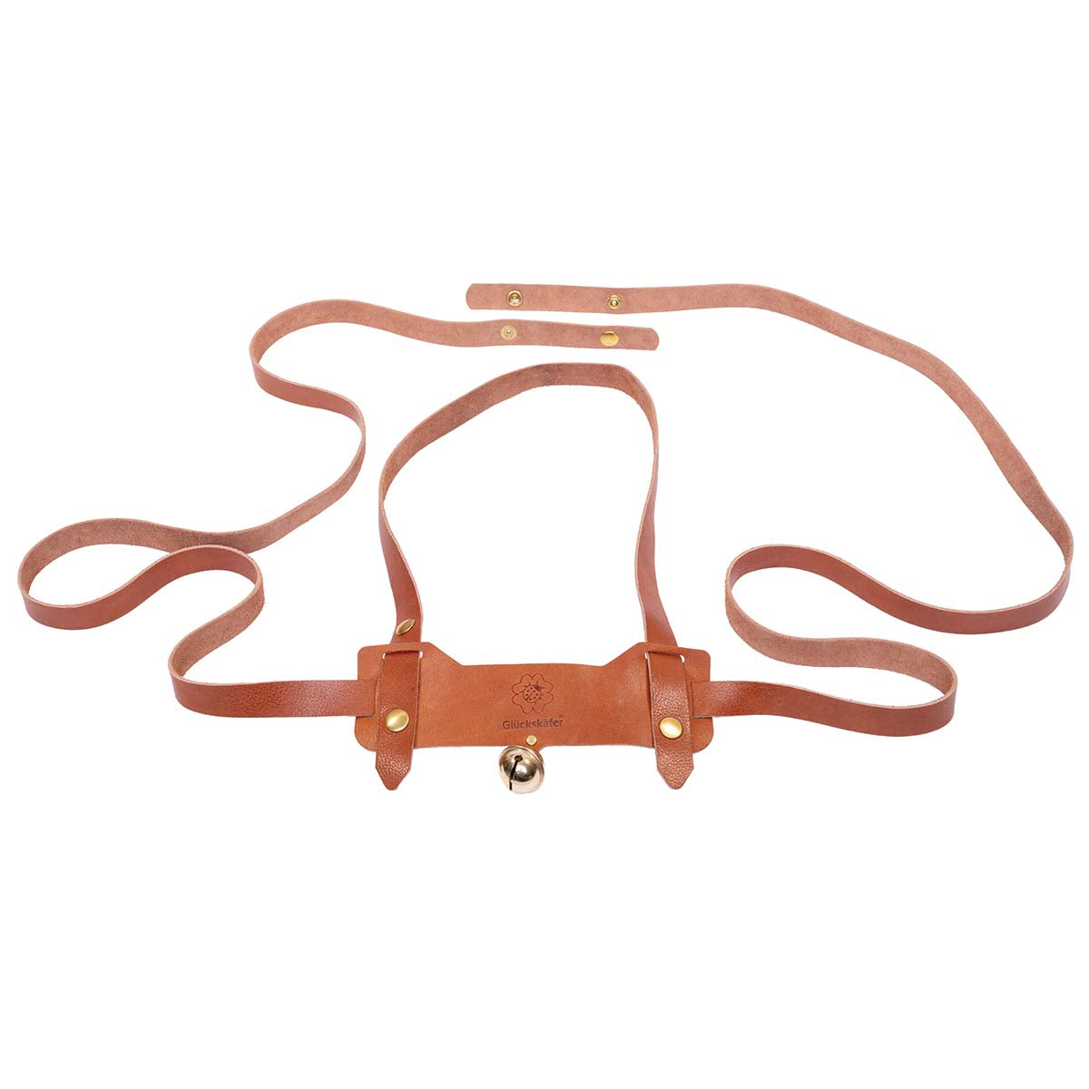 Glückskäfer Pferdezügel aus pflanzlich gegerbtem Premium-Leder