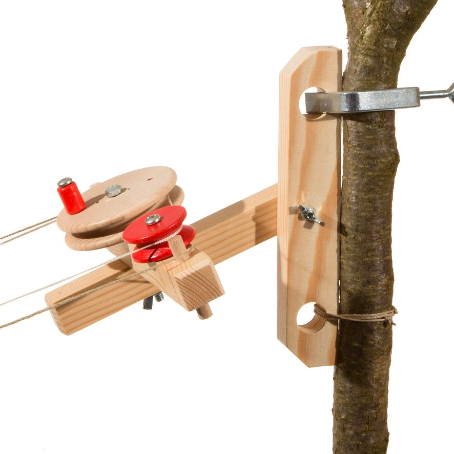 Große Seilbahn Winde & Station für 2 Wagen – Kraul Bausatz