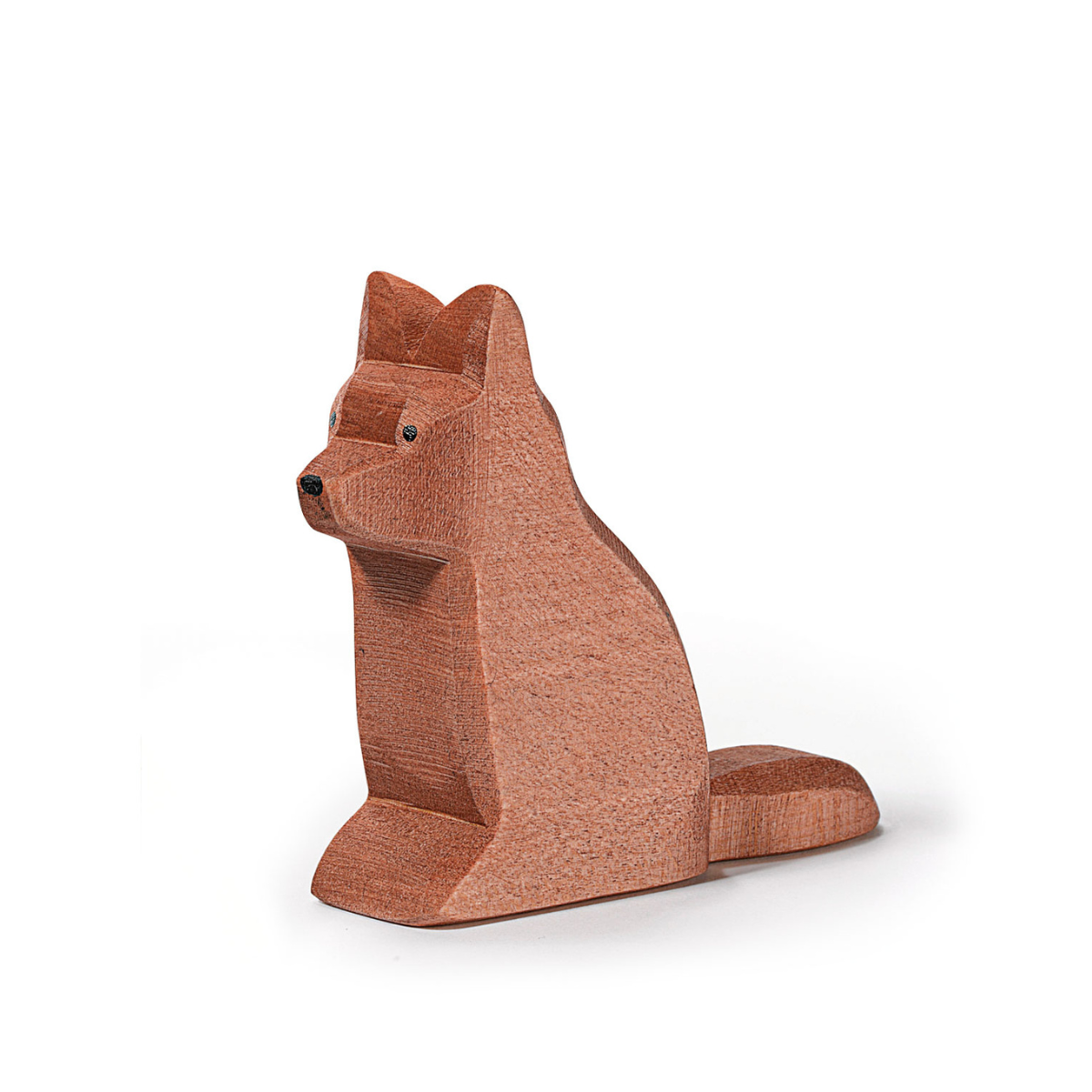 Ostheimer Hütehund – Handgefertigte Holzfigur, 7,5 cm-Ostheimer-Zwergenladen