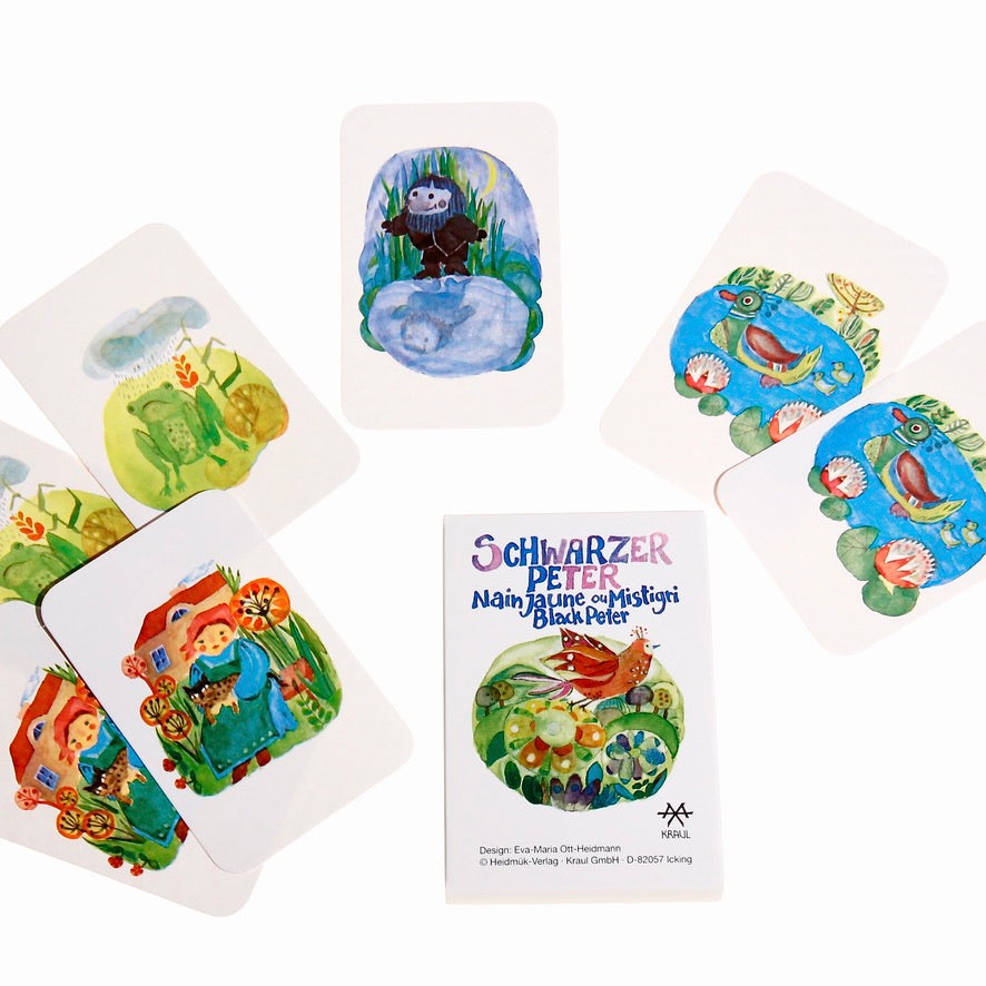 Schwarzer Peter Kartenspiel (23 Karten) – Kraul Spielzeug