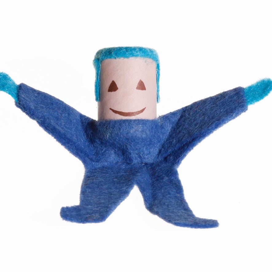 Purzel Buben 7 cm von Kraul – Kullermännchen Spielzeug