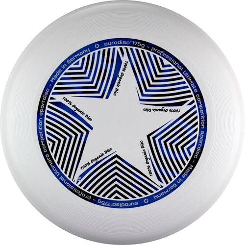 HENRYS Eurodisc Frisbee Organic Ultimate Star weiß