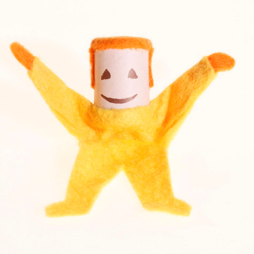 Purzel Buben 7 cm von Kraul – Kullermännchen Spielzeug