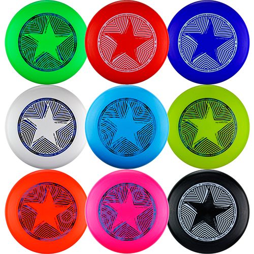 HENRYS Eurodisc Frisbee Organic Ultimate Star rot 175g