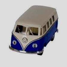 goki Volkswagen Microbus & BMW Isetta mit Wohnwagen 18,5-21 cm
