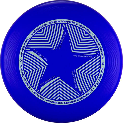 HENRYS Eurodisc Frisbee Organic Ultimate Star hellblau