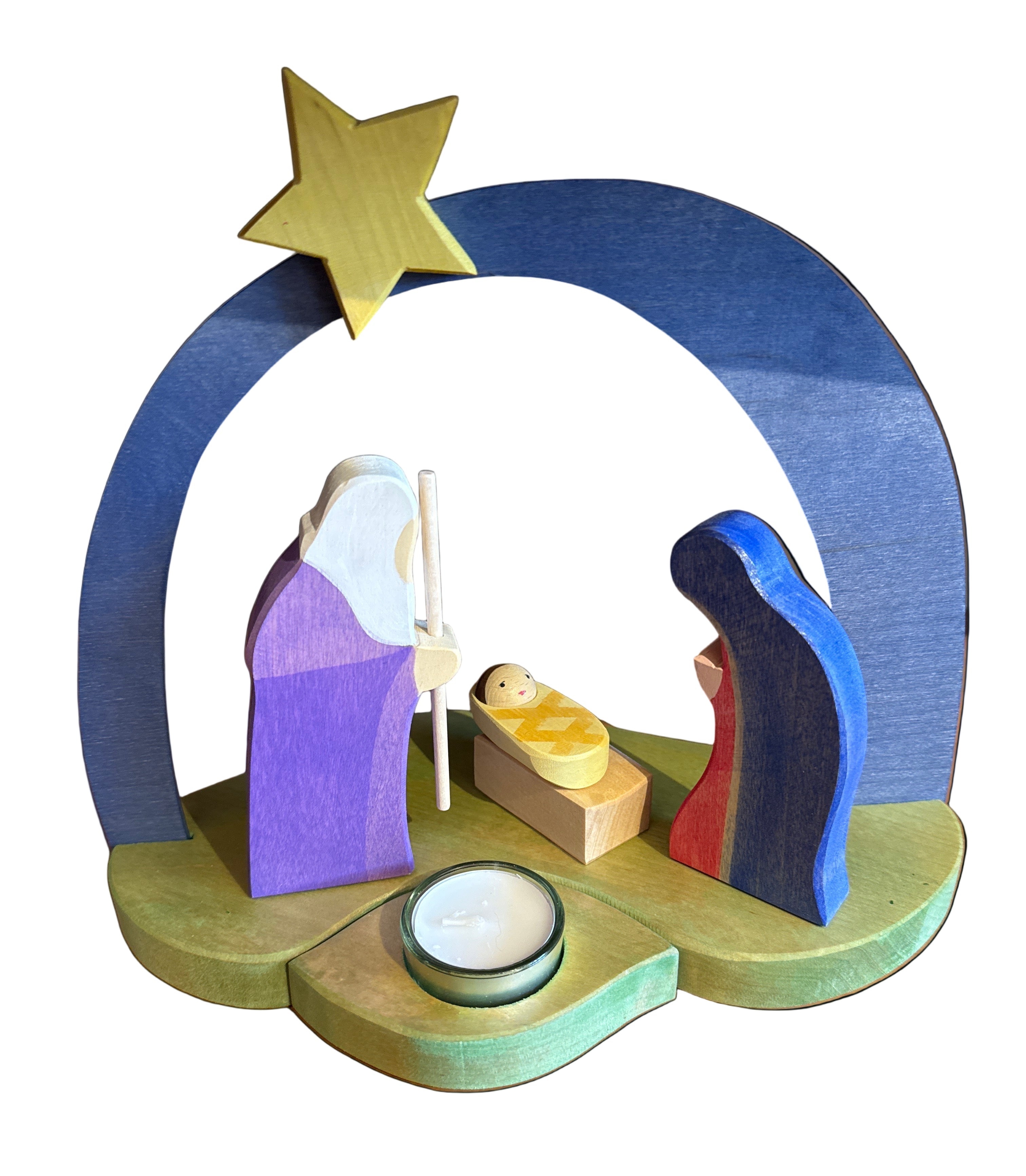 Leuchter, Krippe, Ostheimer-Ostheimer-Zwergenladen