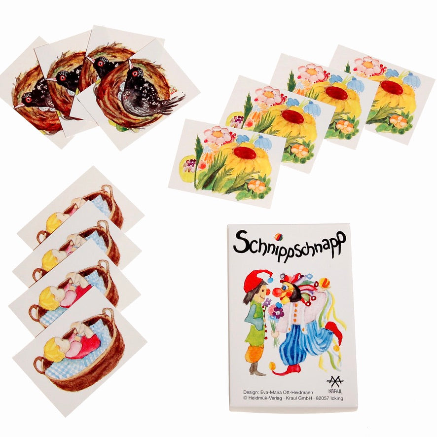 Schnipp-Schnapp Kartenspiel von Kraul – 96 Karten, ab 5 Jahren