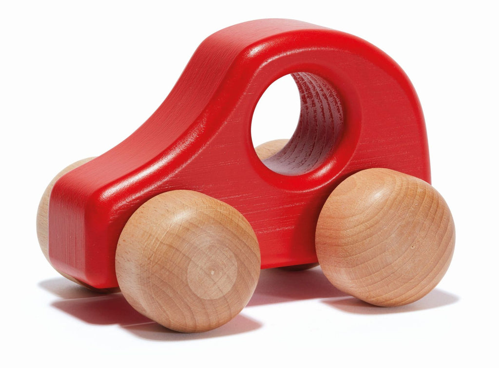 Ostheimer PKW groß natur – robustes Holzauto für Kleinkinder-Ostheimer-Zwergenladen