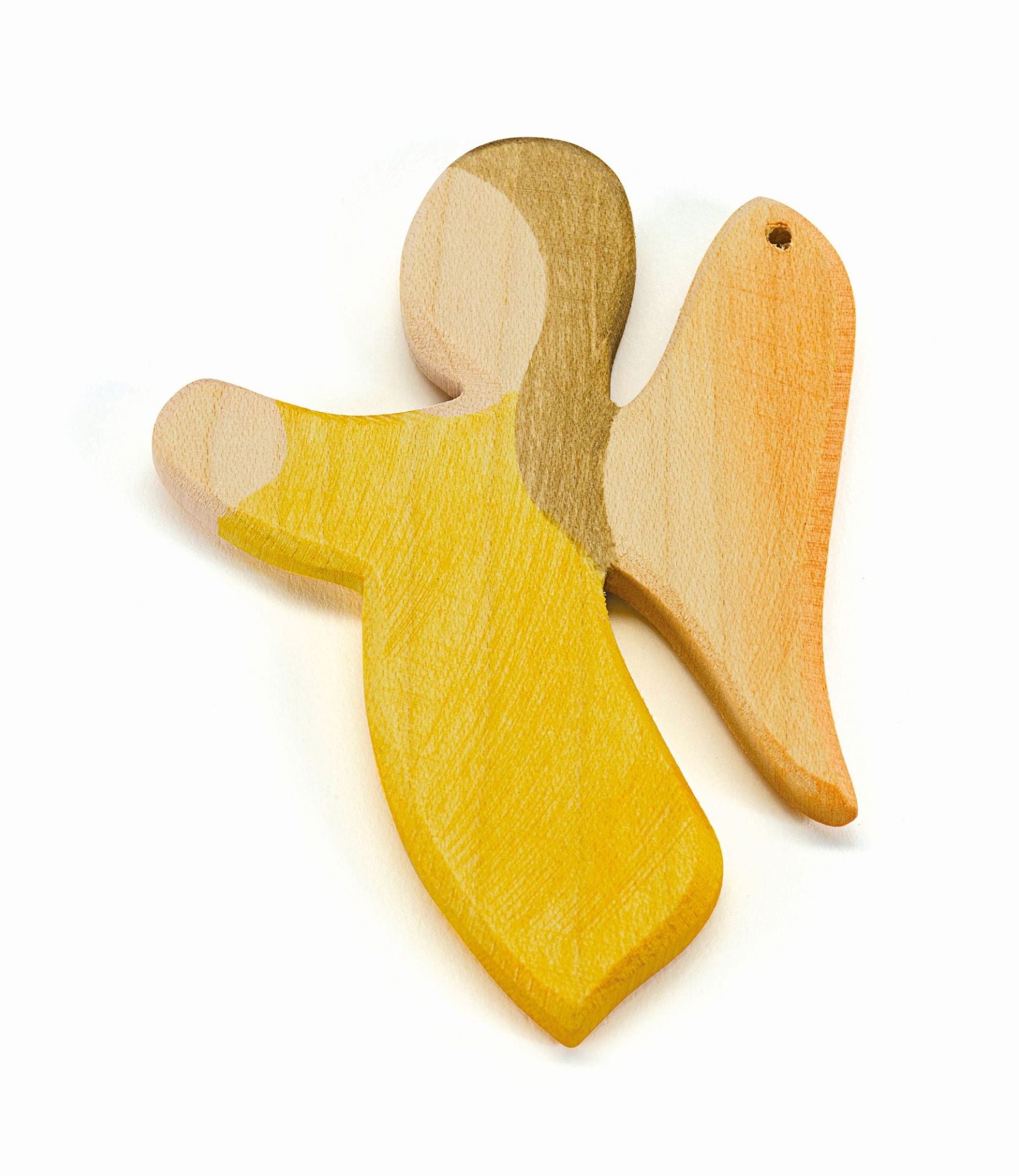 Ostheimer Englein Holzfiguren – Handgefertigte Engel aus Holz hängend-Ostheimer-Zwergenladen