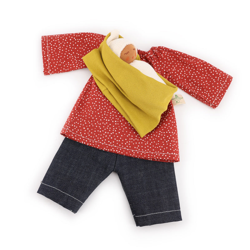 Nanchen Bekleidungsset Mama – Bio Puppenkleidung 38 cm