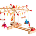Kettenkarussell Bausatz mit 3 Püppchen – Holzspielzeug ab 6 Jahren