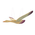 Buntes Ostheimer Mobile mit handgefertigtem Holzvogel, nachhaltig, kindgerecht, säuglingstauglich, giftfrei und sicher in.