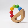 Grimms Regenbogen Schiff – Greifling aus Holz, bunt & sicher