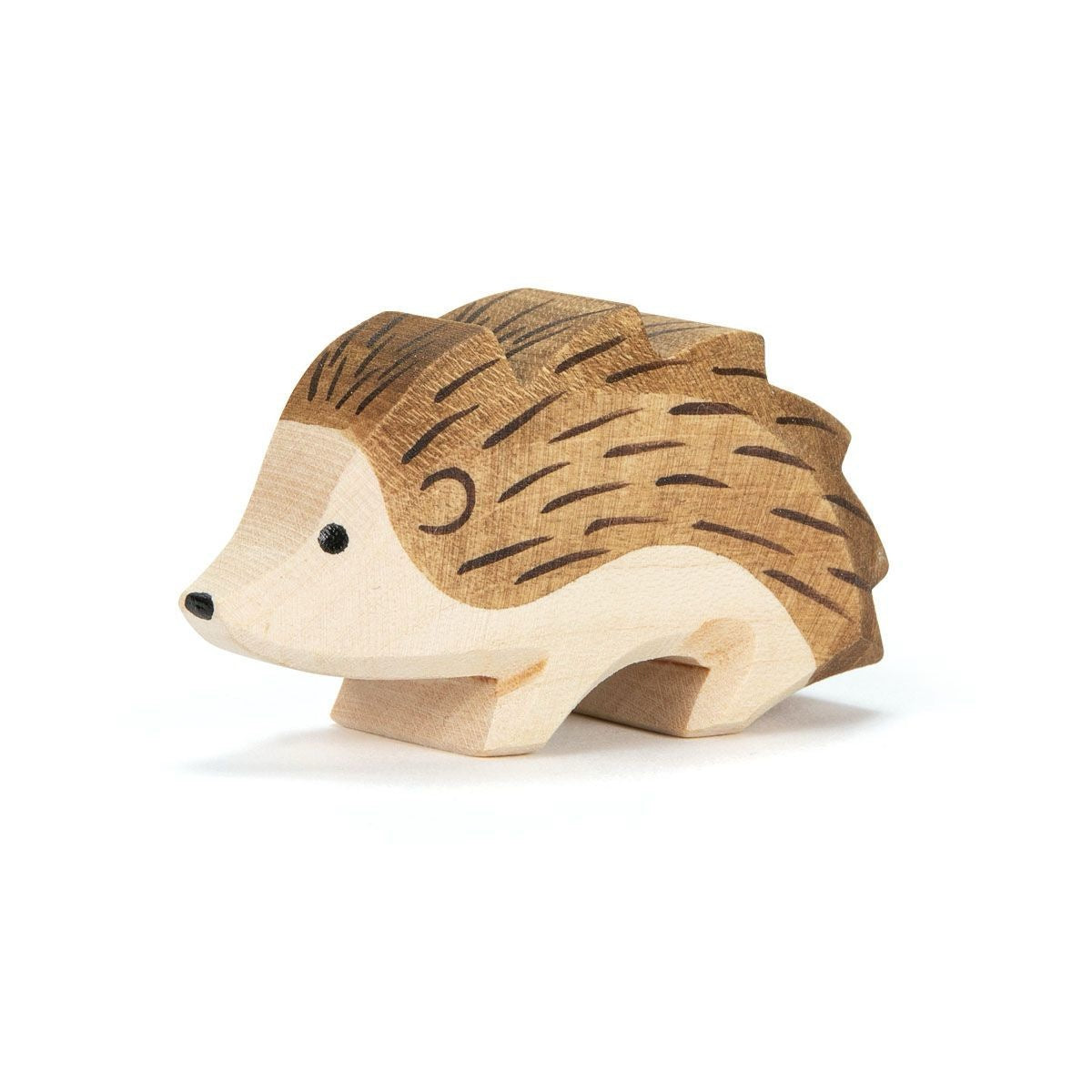 Ostheimer Frosch sitzend – handgefertigtes Holzspielzeug 12,5 cm