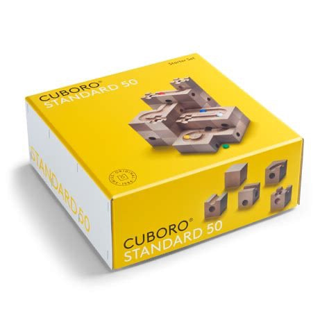 Cuboro Standard 50 Holz-Kugelbahn Starter Set.