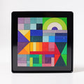 Grimms Magnetspiel Geo-Grafisch – Kreative Holz-Puzzleteile