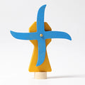 Grimms Steckfigur Windmühle – Handbemalte Geburtstagsdeko
