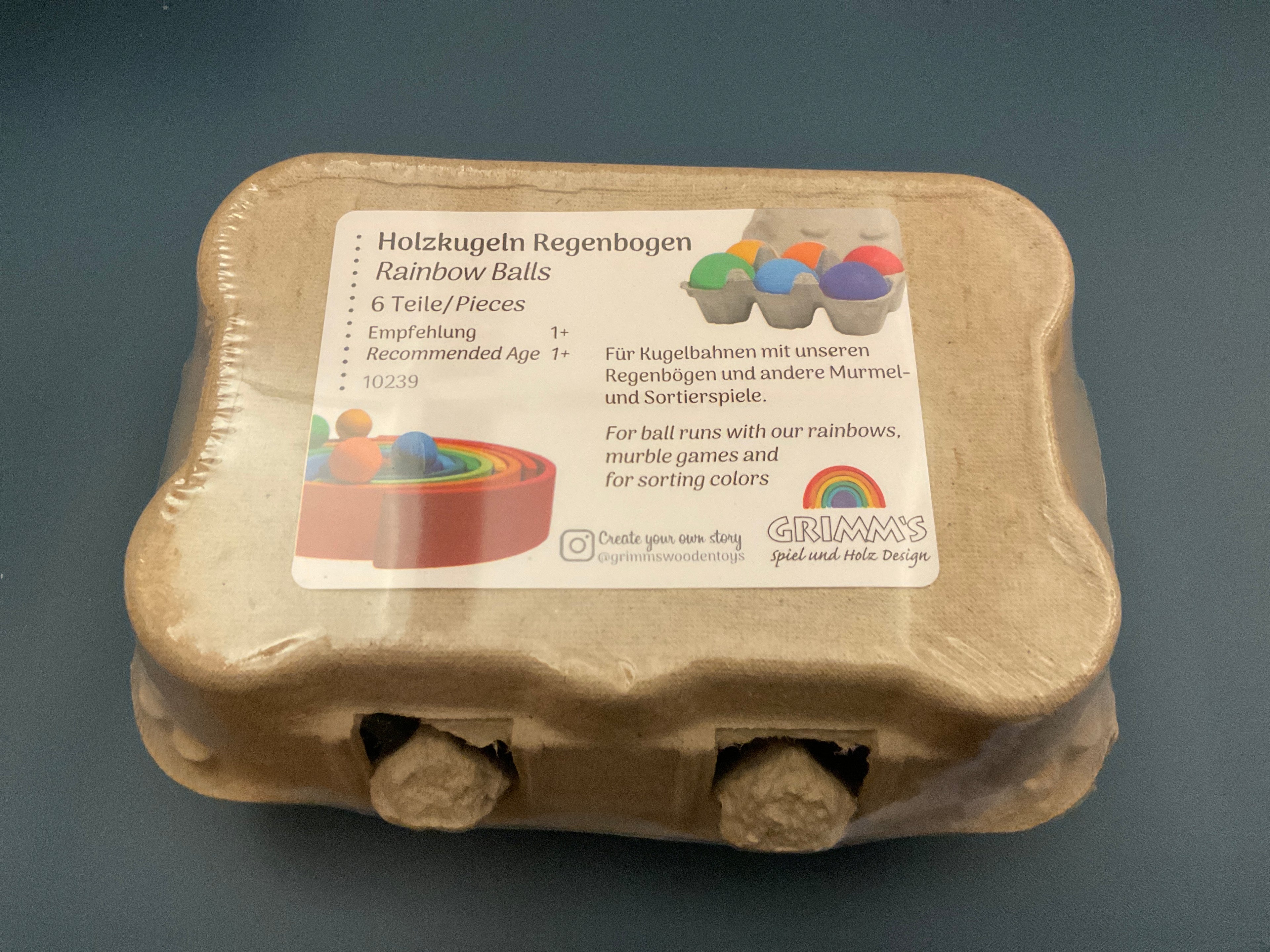 Grimms Holzkugeln Regenbogen