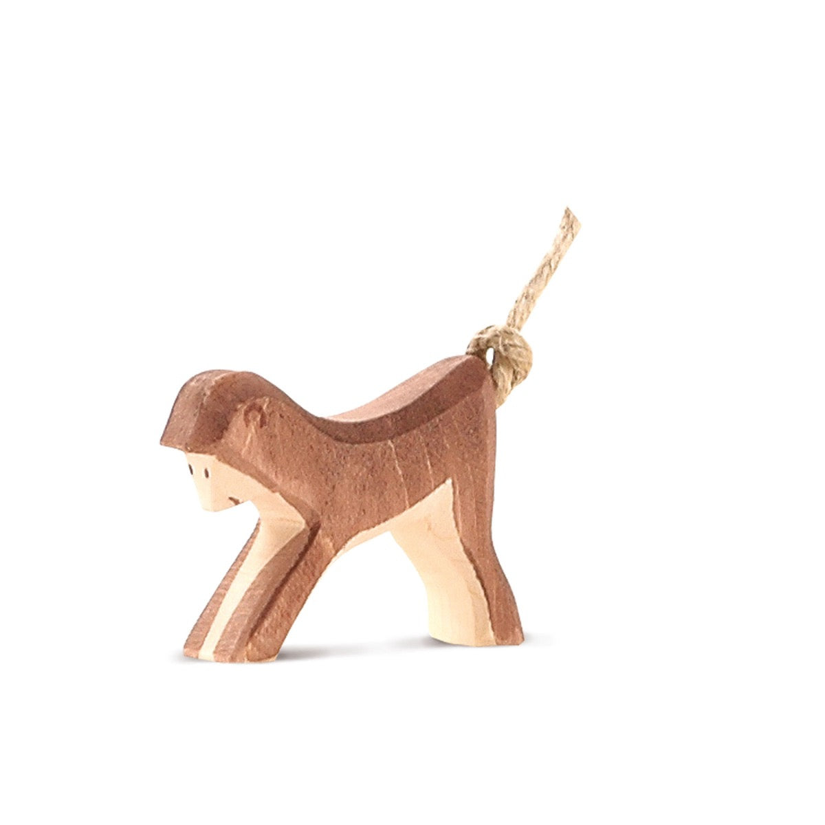 Ostheimer Äffchen – Handgefertigte Holzfigur aus nachhaltigem Holz