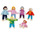 goki Biegepuppen Moderne Familie – 6-teiliges Holzpuppen-Set