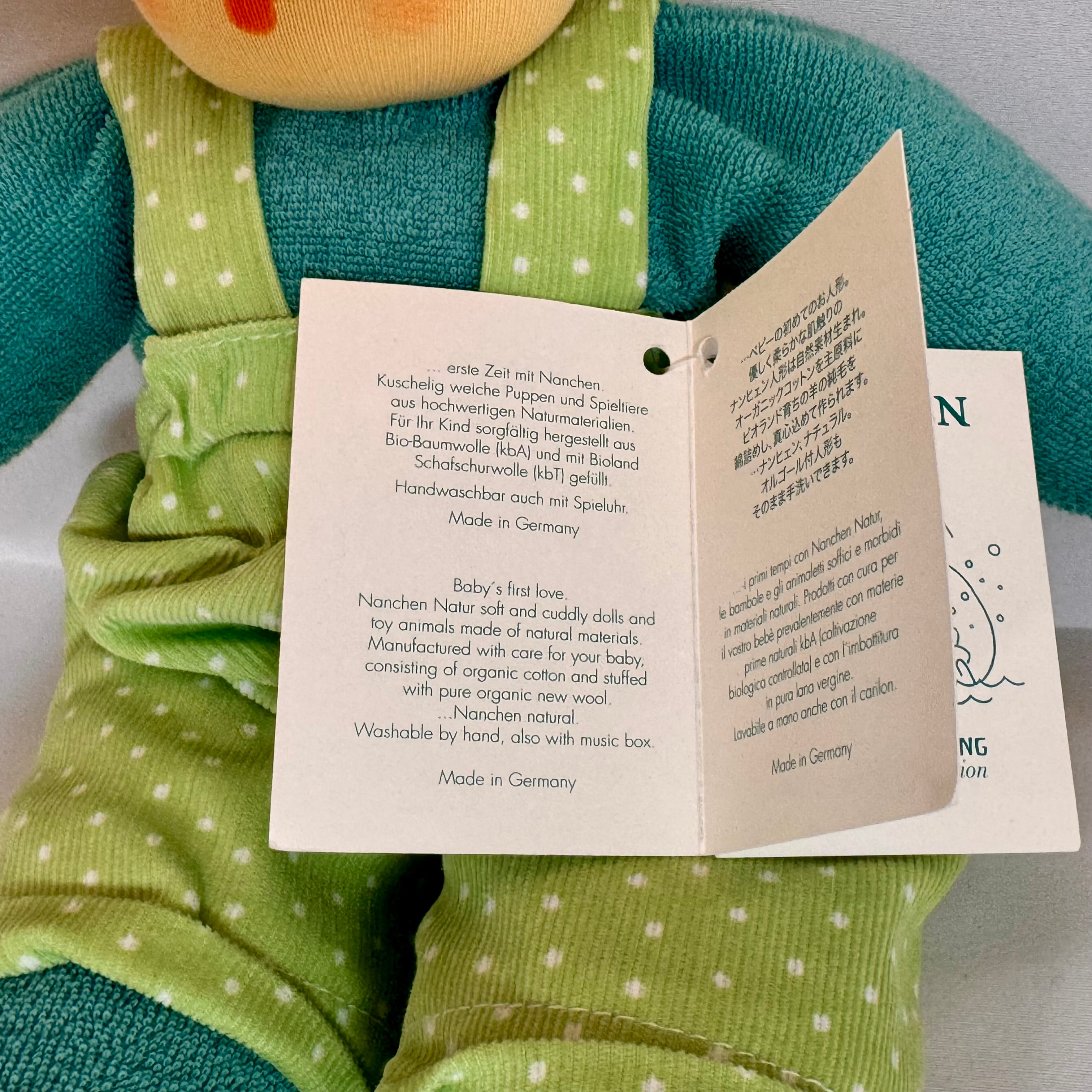 Nanchen Puppe Sommerbub Jakob