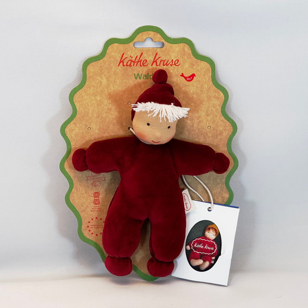Käthe Kruse Waldorfpuppe LOLO wolke rot – handgemacht