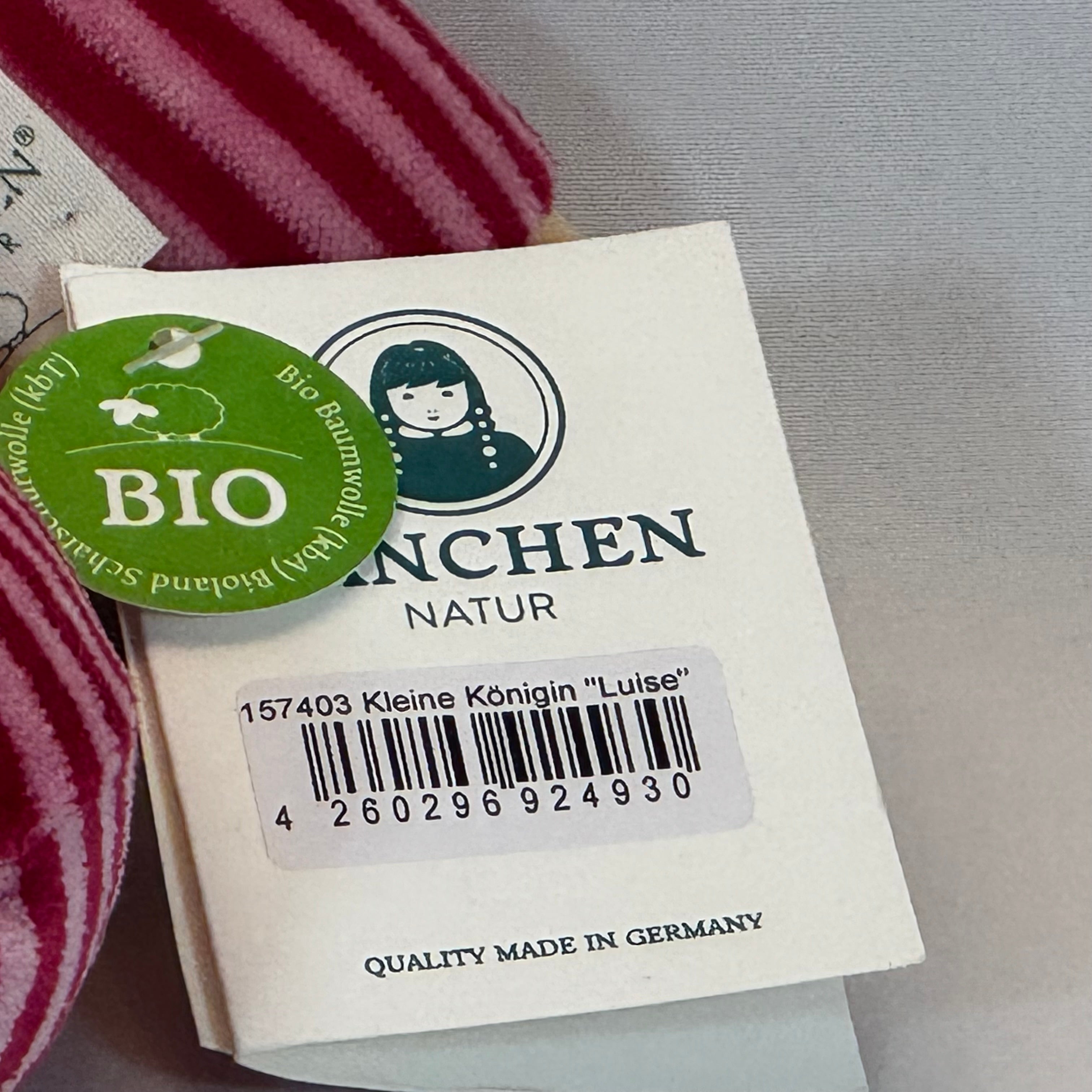 Nanchen Puppe kleine Königin Luise