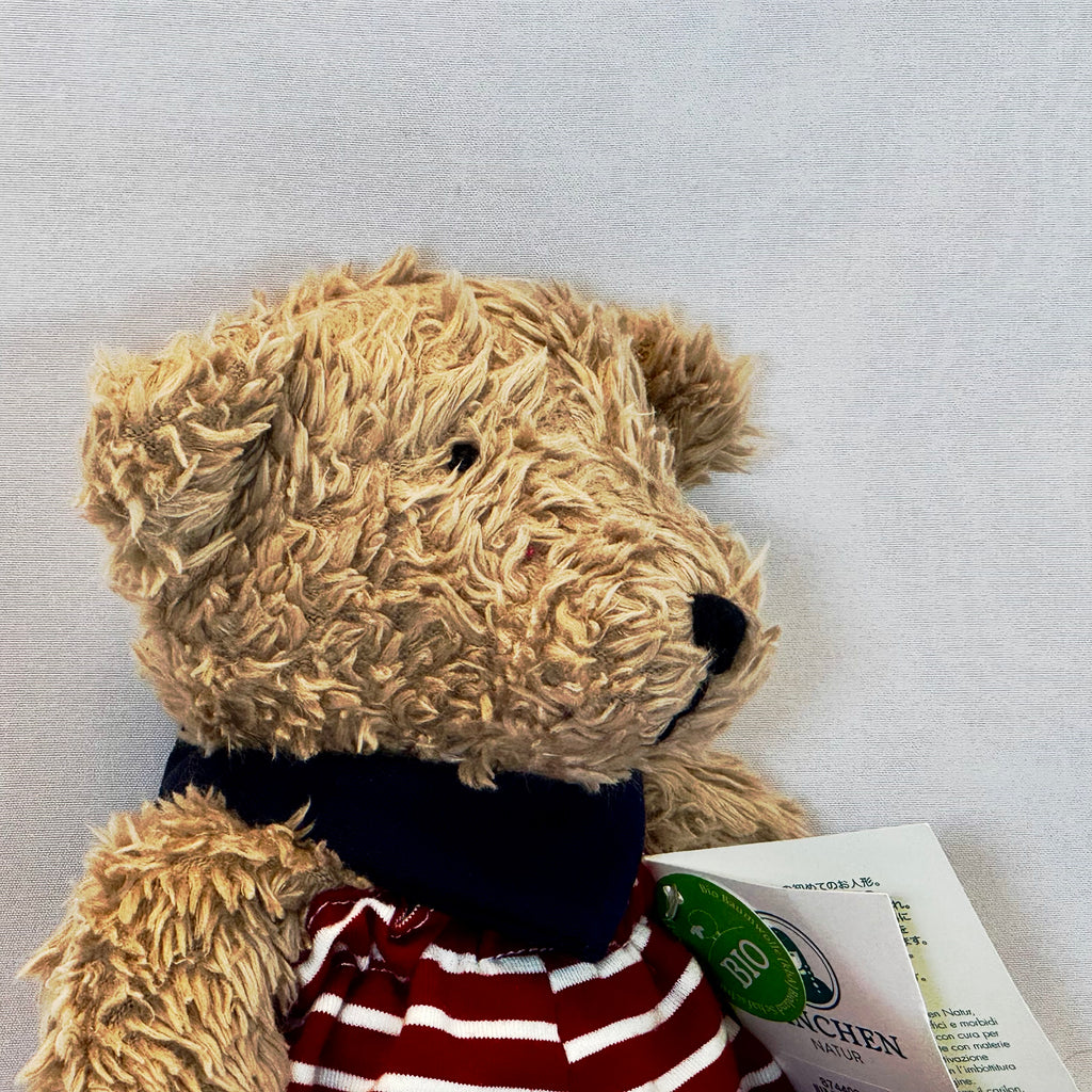 Nanchen Seebär rot-natur-braun – Bio Kuscheltier kaufen